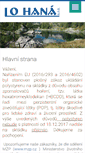 Mobile Screenshot of lohana.cz